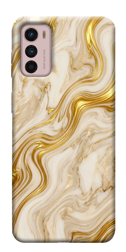 Чохол Liquid gold marble для Motorola Moto G42