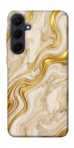 Чехол Liquid gold marble для Galaxy A35