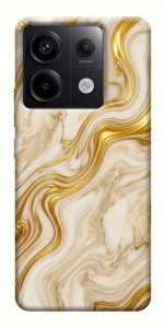 Чехол Liquid gold marble для Xiaomi Redmi Note 13 Pro 4G