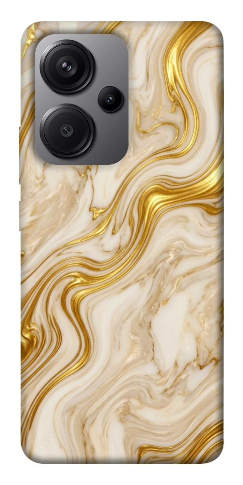 Чохол Liquid gold marble для Xiaomi Redmi Note 13 Pro+