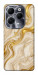 Чохол Liquid gold marble для Infinix Hot 40 Pro