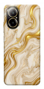 Чехол Liquid gold marble для Realme C67 4G