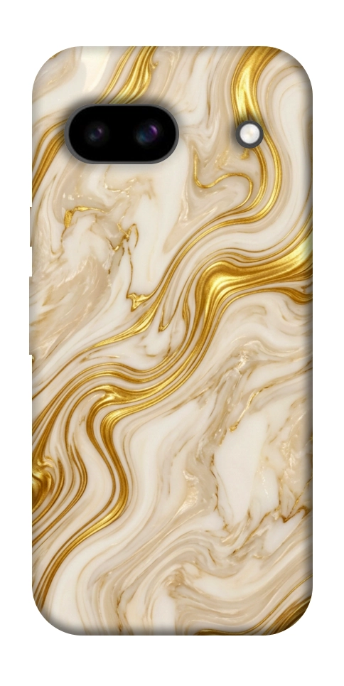 Чехол Liquid gold marble для Google Pixel 8a