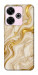 Чехол Liquid gold marble для Xiaomi Redmi 13 4G