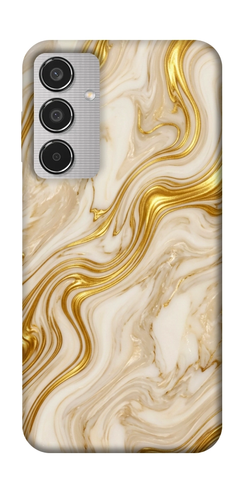 Чехол Liquid gold marble для Galaxy M35 5G