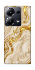 Чохол Liquid gold marble для Xiaomi Poco M6 Pro 4G
