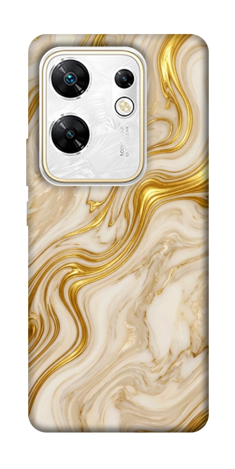Чохол Liquid gold marble для Infinix Zero 30 4G