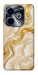 Чохол Liquid gold marble для TECNO Spark Go 2024