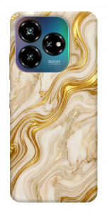 Чехол Liquid gold marble для ZTE Nubia V60
