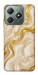 Чехол Liquid gold marble для Realme C61