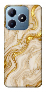 Чохол Liquid gold marble для Realme C63 4G