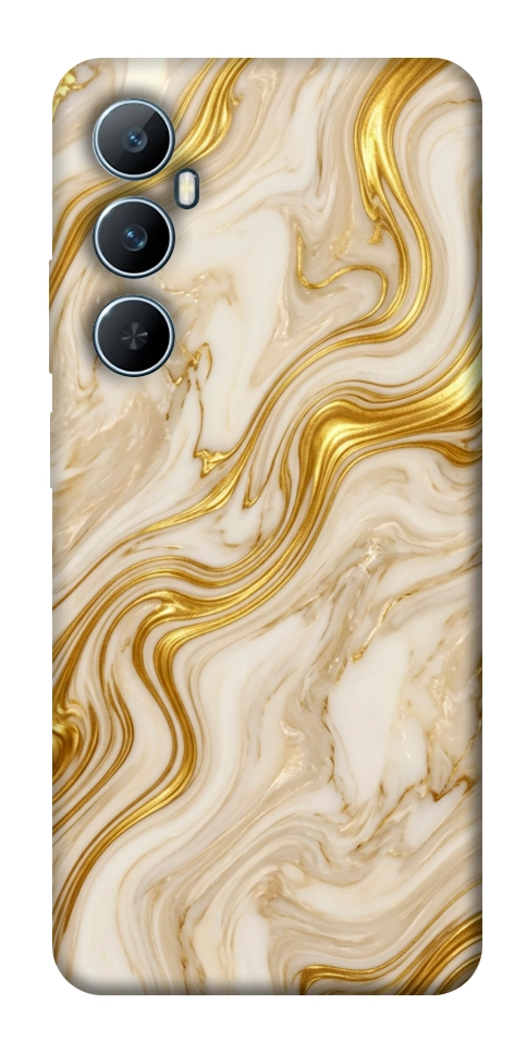 Чохол Liquid gold marble для Realme C65 4G