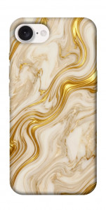 Чехол Liquid gold marble для iPhone 16e