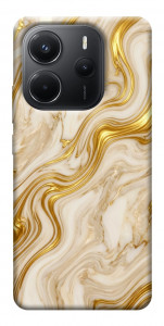 Чохол Liquid gold marble для Xiaomi Redmi Note 14 4G (Int. version)