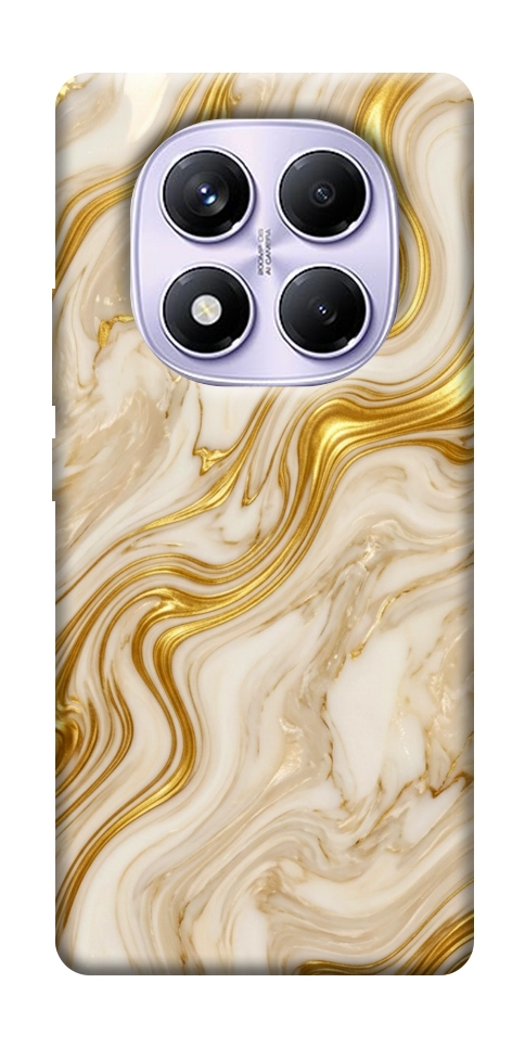 Чохол Liquid gold marble для Xiaomi Poco X7