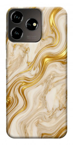 Чехол Liquid gold marble для ZTE Blade V50 Design 4G