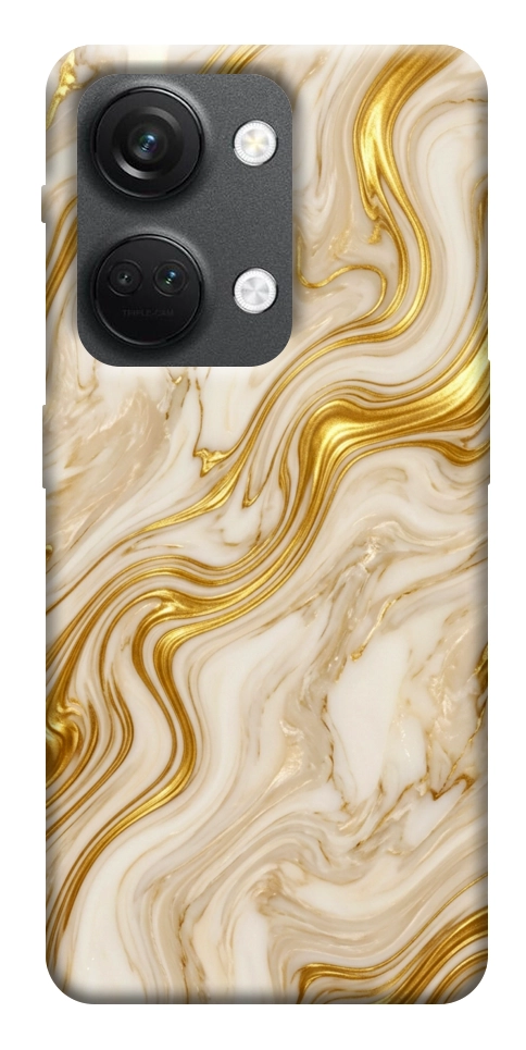 Чехол Liquid gold marble для OnePlus Nord 3