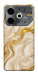 Чехол Liquid gold marble для TECNO Pova 6 Neo (LI6)