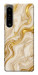 Чехол Liquid gold marble для Sony Xperia 1 IV
