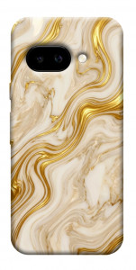 Чехол Liquid gold marble для Google Pixel 9a
