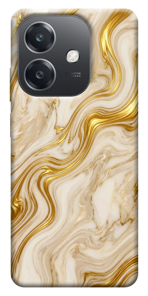 Чохол Liquid gold marble для Oppo A40m