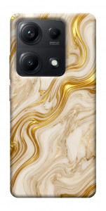 Чехол Liquid gold marble для Xiaomi Redmi Note 14S
