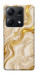 Чехол Liquid gold marble для Xiaomi Redmi Note 14S