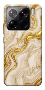 Чехол Liquid gold marble для Xiaomi 15 Pro