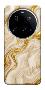 Чехол Liquid gold marble для Xiaomi 15 Ultra
