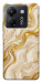 Чехол Liquid gold marble для Xiaomi Poco M7 Pro 5G