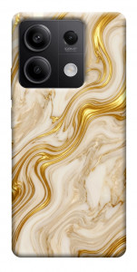 Чехол Liquid gold marble для Xiaomi Redmi Note 13 5G
