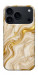 Чехол Liquid gold marble для iPhone 17 Pro Max