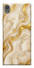 Чехол Liquid gold marble для Sony Xperia XA1