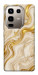 Чехол Liquid gold marble для Infinix Note 50 Pro 4G
