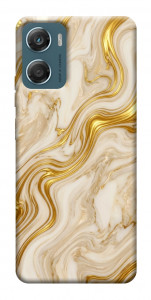 Чехол Liquid gold marble для Motorola Moto G06