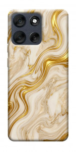 Чехол Liquid gold marble для Motorola Moto G56 5G