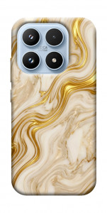 Чехол Liquid gold marble для Xiaomi 17
