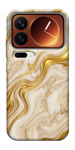 Чехол Liquid gold marble для Xiaomi 17 Pro Max