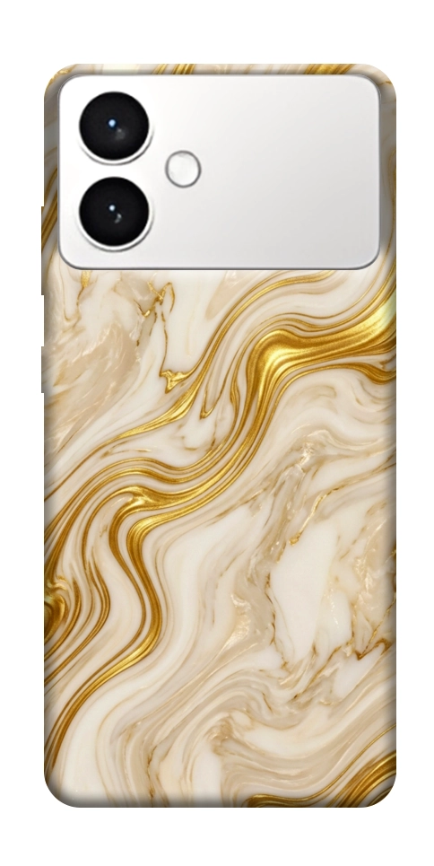 Чехол Liquid gold marble для Galaxy S26 Edge