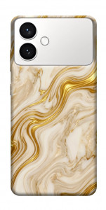 Чехол Liquid gold marble для Galaxy S26 Edge