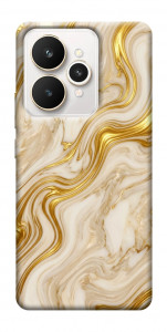 Чехол Liquid gold marble для Realme 15