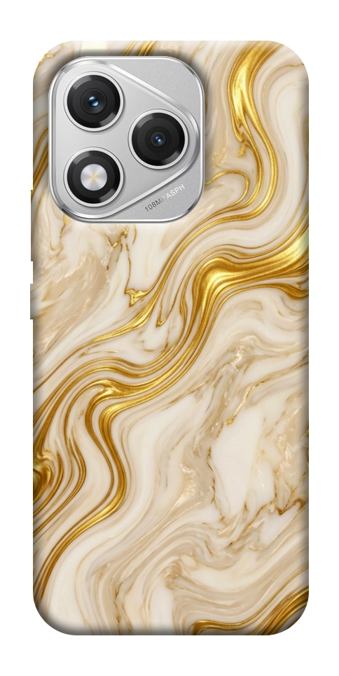 Чехол Liquid gold marble для Huawei Honor 400 Lite