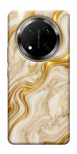 Чехол Liquid gold marble для Huawei Honor X9c