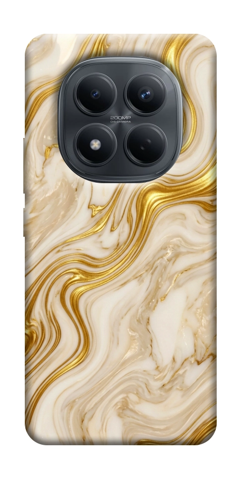 Чехол Liquid gold marble для Xiaomi Redmi Note 15 5G (EU)