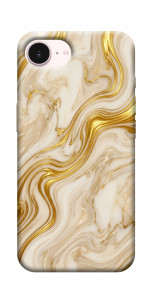 Чехол Liquid gold marble для iPhone 17e
