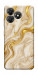 Чехол Liquid gold marble для ZTE Blade A36