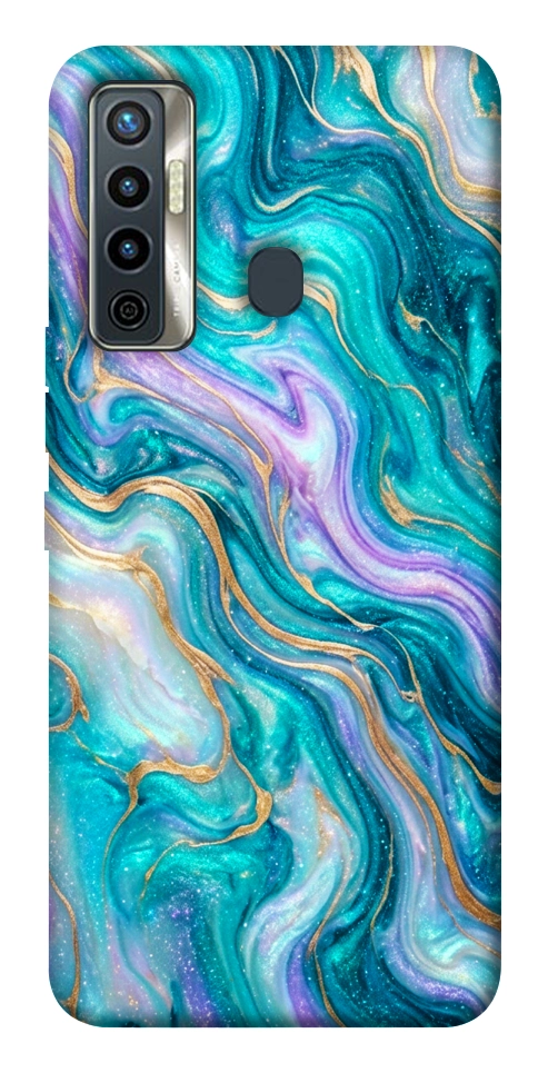 Чохол Mermaid marble для TECNO Camon 17