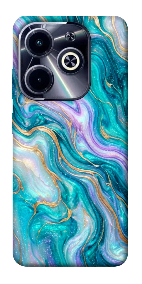 Чехол Mermaid marble для Infinix Hot 40i