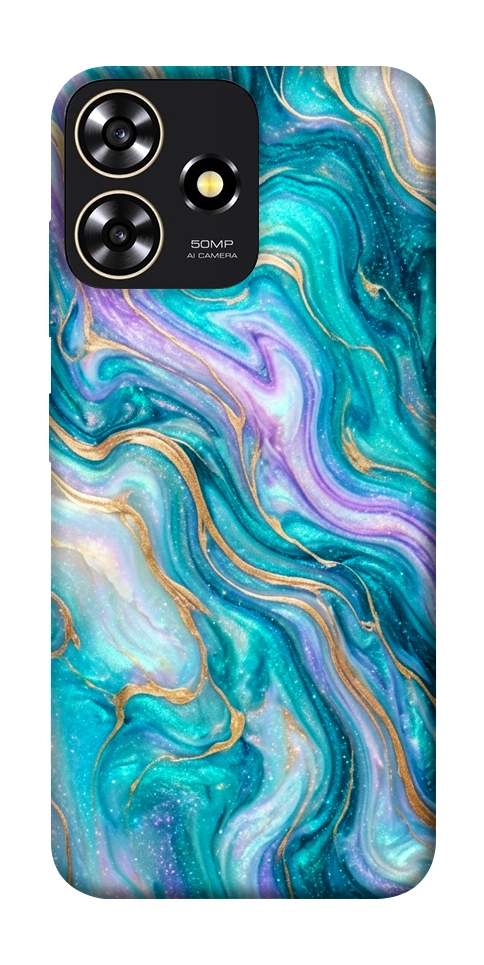 Чехол Mermaid marble для ZTE Blade A73 4G