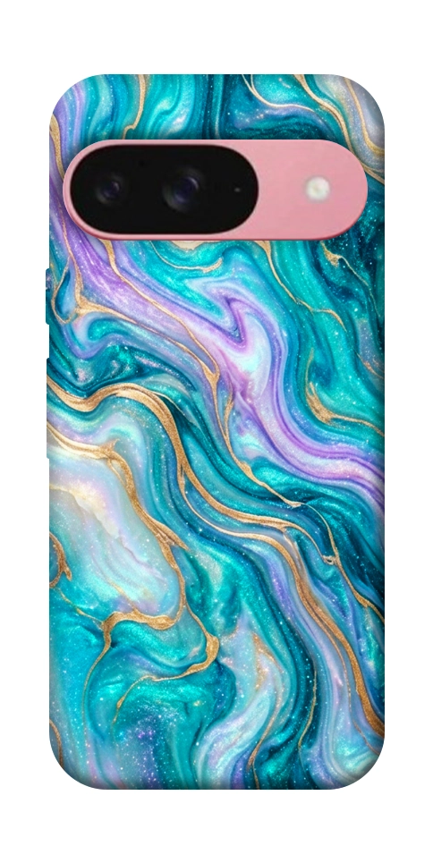 Чехол Mermaid marble для Google Pixel 9